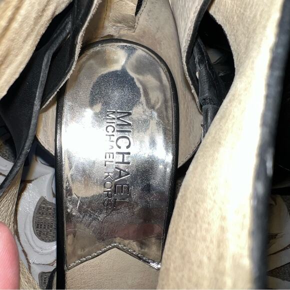 Michael Kors Wedge Heel Sandals Shoes Women’s 9 - Picture 8 of 10